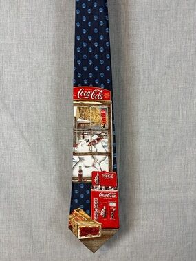 Vintage Coca Cola Polar Bear Tie